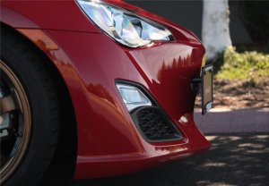 Subaru FR S License Plate Relocation Kit - Perrin Performance - `13-`16 Subaru FR S License Plate Relocation Kit - Perrin Performance - `13-`16